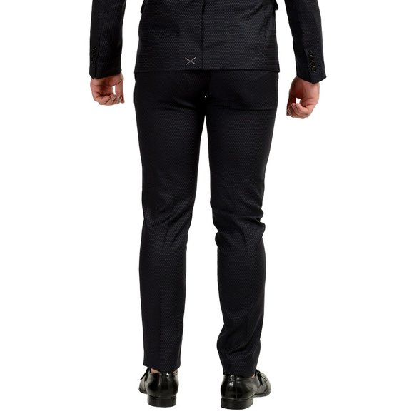 Dolce & Gabbana Men's 100% Wool Double Breasted Three Piece Suit US 36R IT 46R - Picture 3 of 16